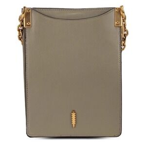 THACKER Pippa Leather/Suede Crossbody‎ Bag Tan Gold Chain Boho City